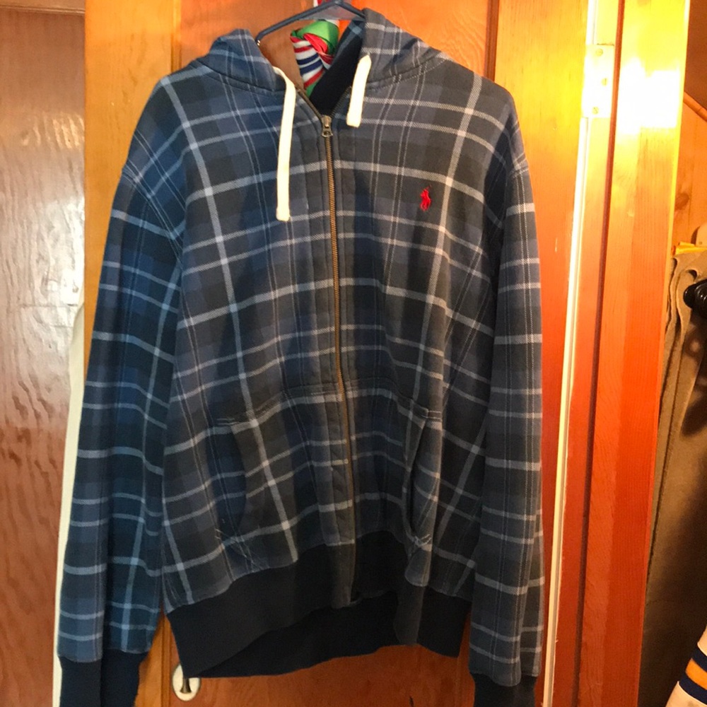 Blue Polo Ralph Lauren Hoodie XL